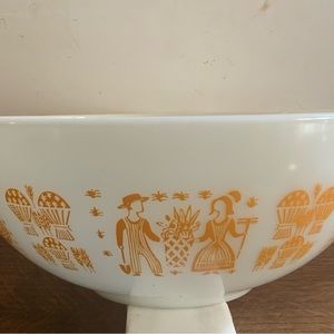 RARE Pyrex Pumpkin Butterprint 4 Qt Cinderella Bowl #444